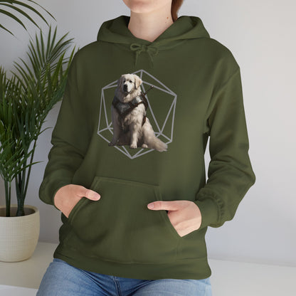 Great Pyrenees Fantasy D20 Hoodie