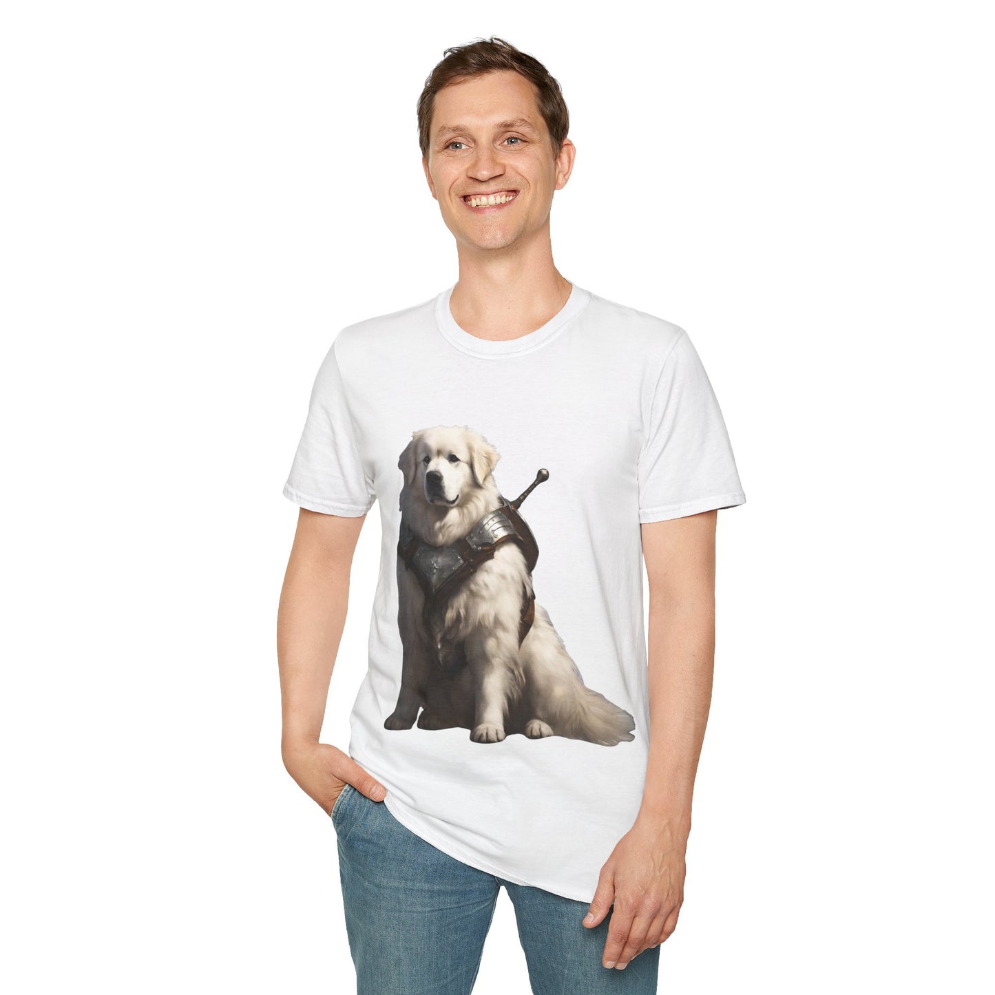 Great Pyrenees Fantasy RPG Short Sleeve Shirt