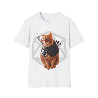 Fantasy Rogue Tabby Cat Short Sleeve T Shirt