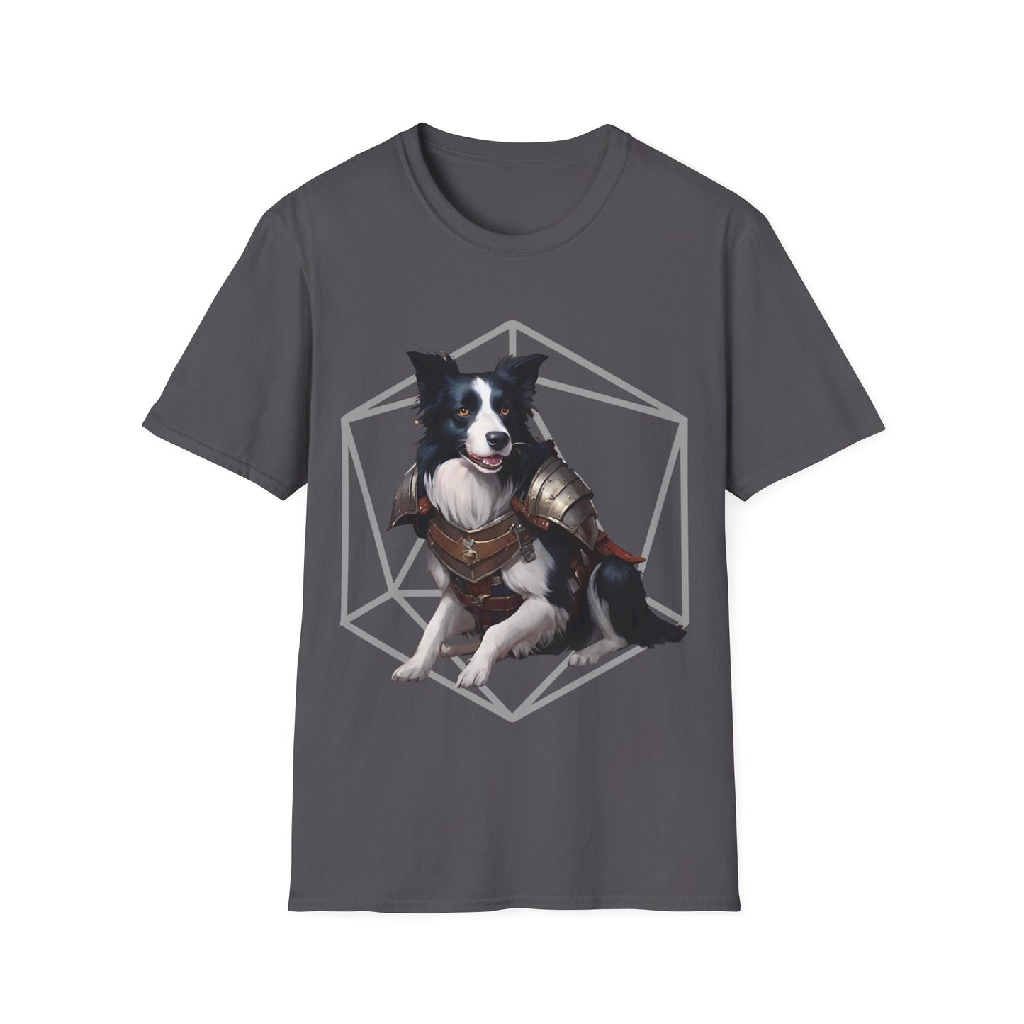 Border Collie Fantasy D20 Short Sleeve Shirt