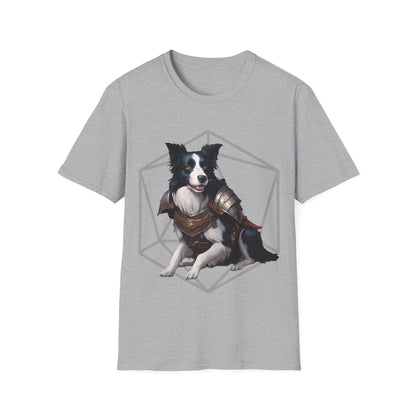 Border Collie Fantasy D20 Short Sleeve Shirt