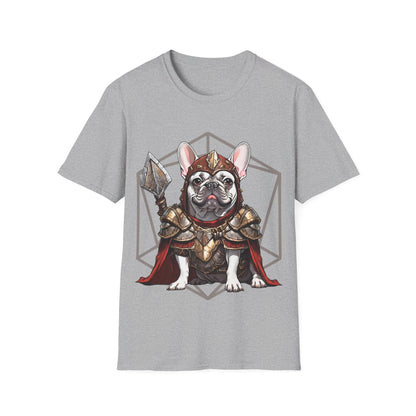 French Bulldog Fantasy D20 Short Sleeve Shirt