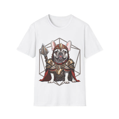 French Bulldog Fantasy D20 Short Sleeve Shirt