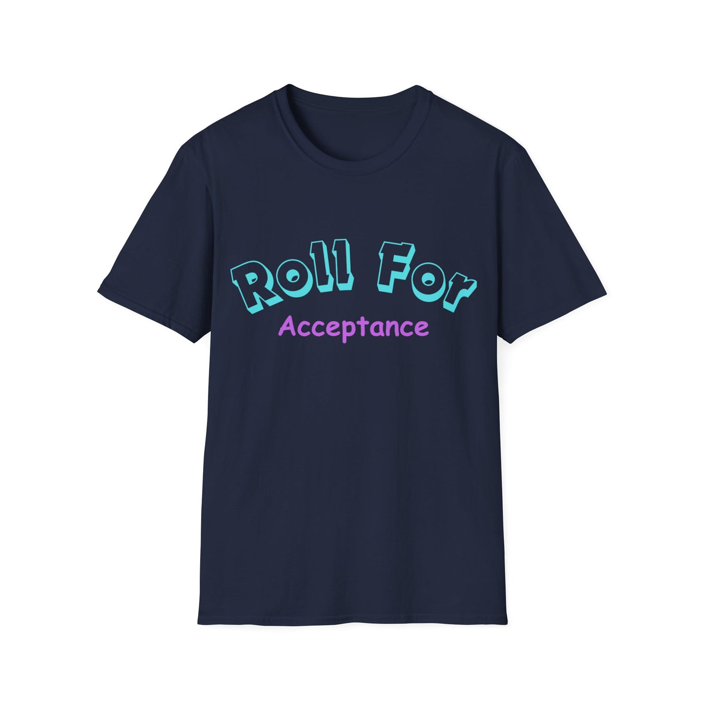 Roll For Acceptance Gay Pride Dragon Short Sleeve Shirt