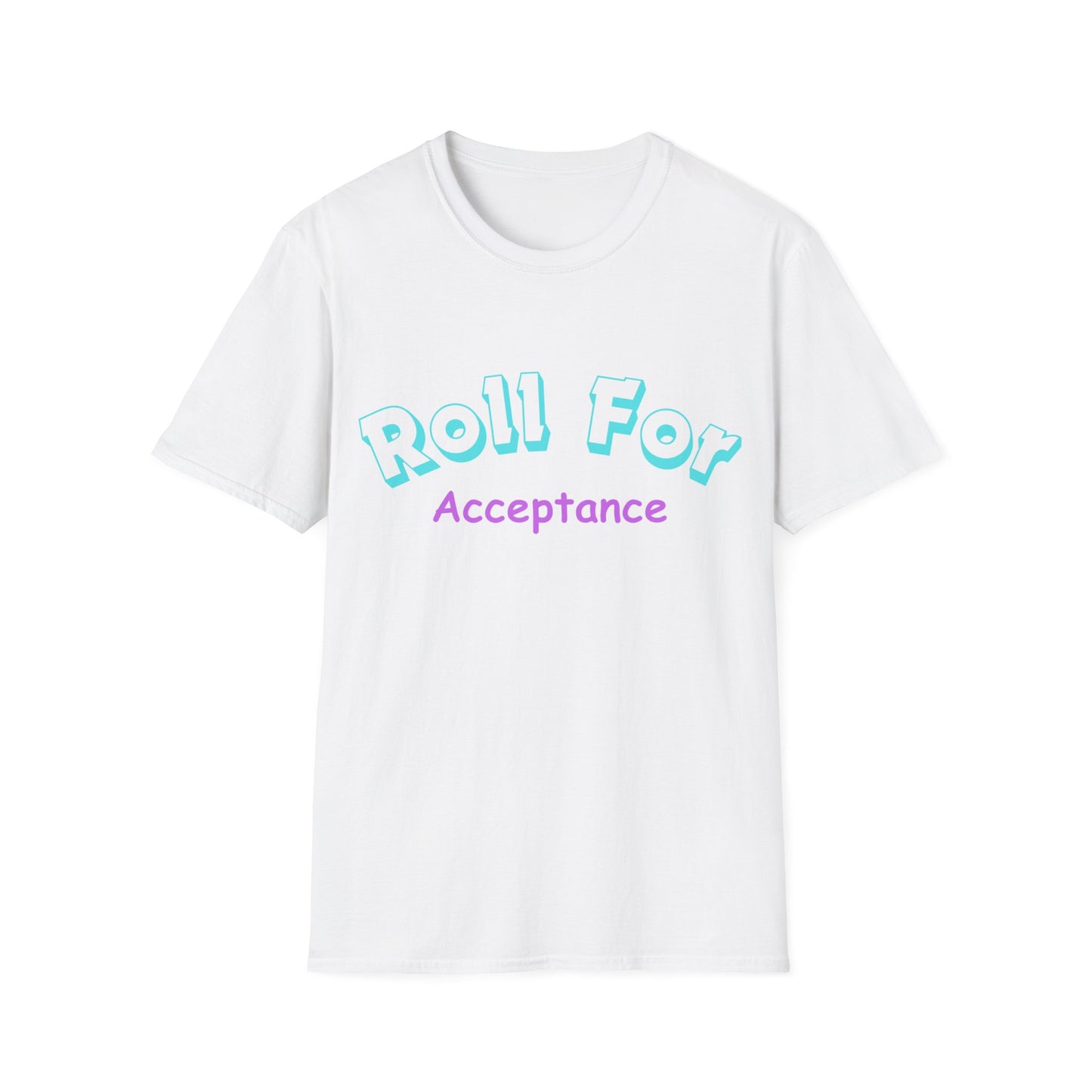 Roll For Acceptance Gay Pride Dragon Short Sleeve Shirt