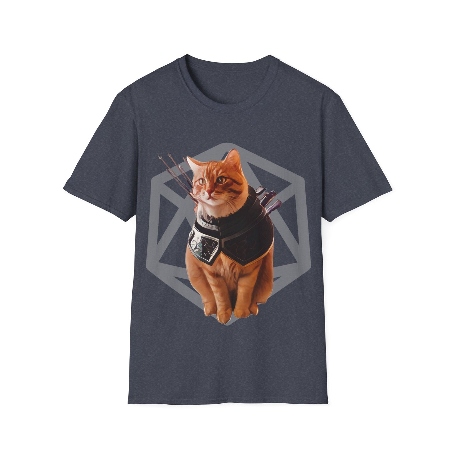 Fantasy Rogue Tabby Cat Short Sleeve T Shirt