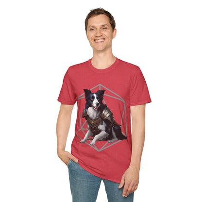 Border Collie Fantasy D20 Short Sleeve Shirt