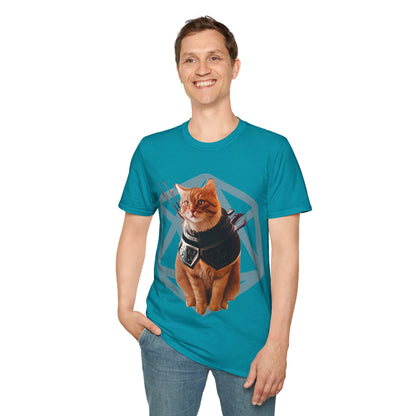 Fantasy Rogue Tabby Cat Short Sleeve T Shirt