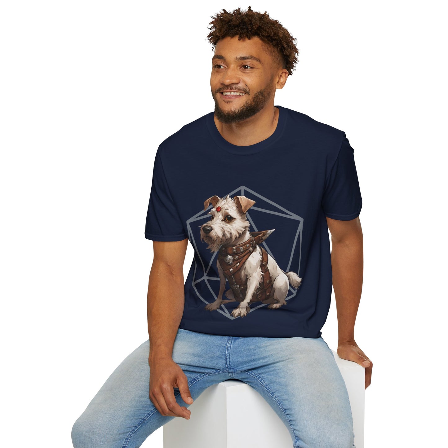 Terrier Fantasy D20 Short Sleeve Shirt