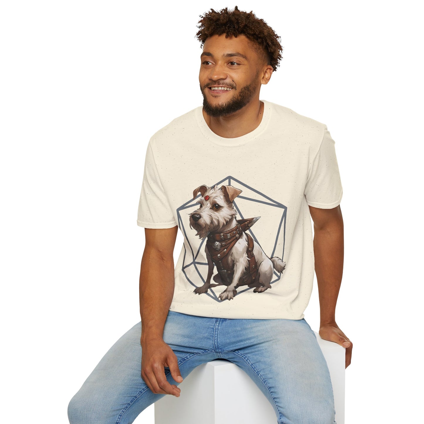 Terrier Fantasy D20 Short Sleeve Shirt