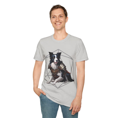 Border Collie Fantasy D20 Short Sleeve Shirt