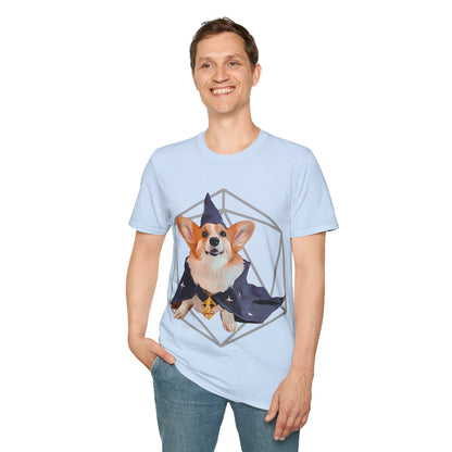 Corgi Sorcerer Fantasy Short Sleeve Shirt