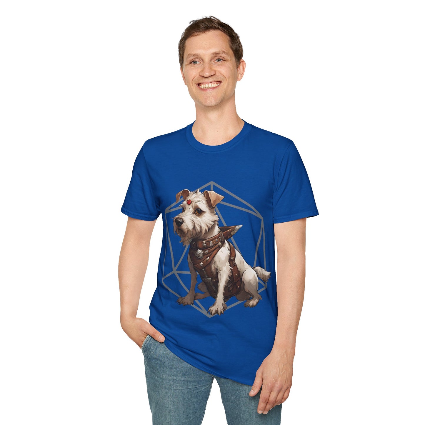 Terrier Fantasy D20 Short Sleeve Shirt