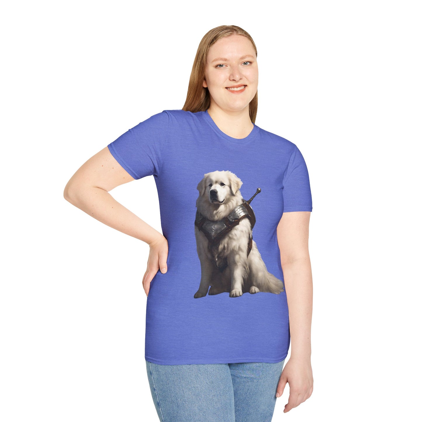 Great Pyrenees Fantasy RPG Short Sleeve Shirt