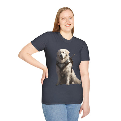 Great Pyrenees Fantasy RPG Short Sleeve Shirt