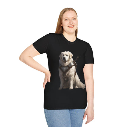 Great Pyrenees Fantasy RPG Short Sleeve Shirt