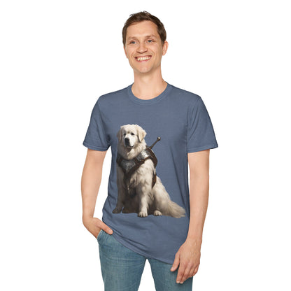 Great Pyrenees Fantasy RPG Short Sleeve Shirt