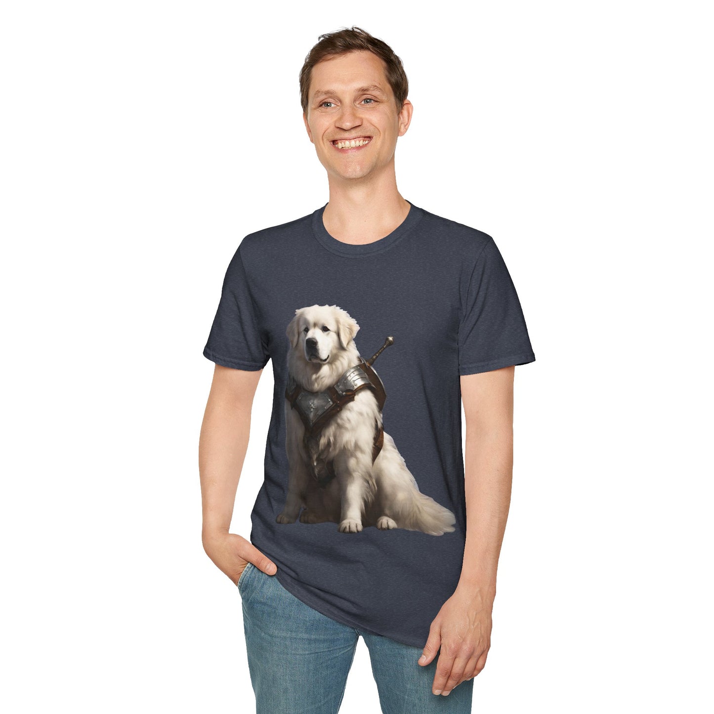 Great Pyrenees Fantasy RPG Short Sleeve Shirt