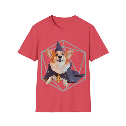 Corgi Sorcerer Fantasy Short Sleeve Shirt