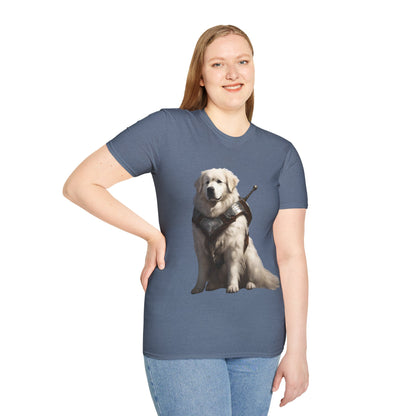 Great Pyrenees Fantasy RPG Short Sleeve Shirt