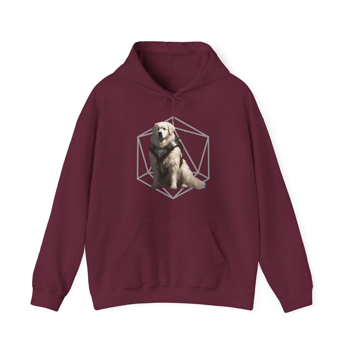 Great Pyrenees Fantasy D20 Hoodie