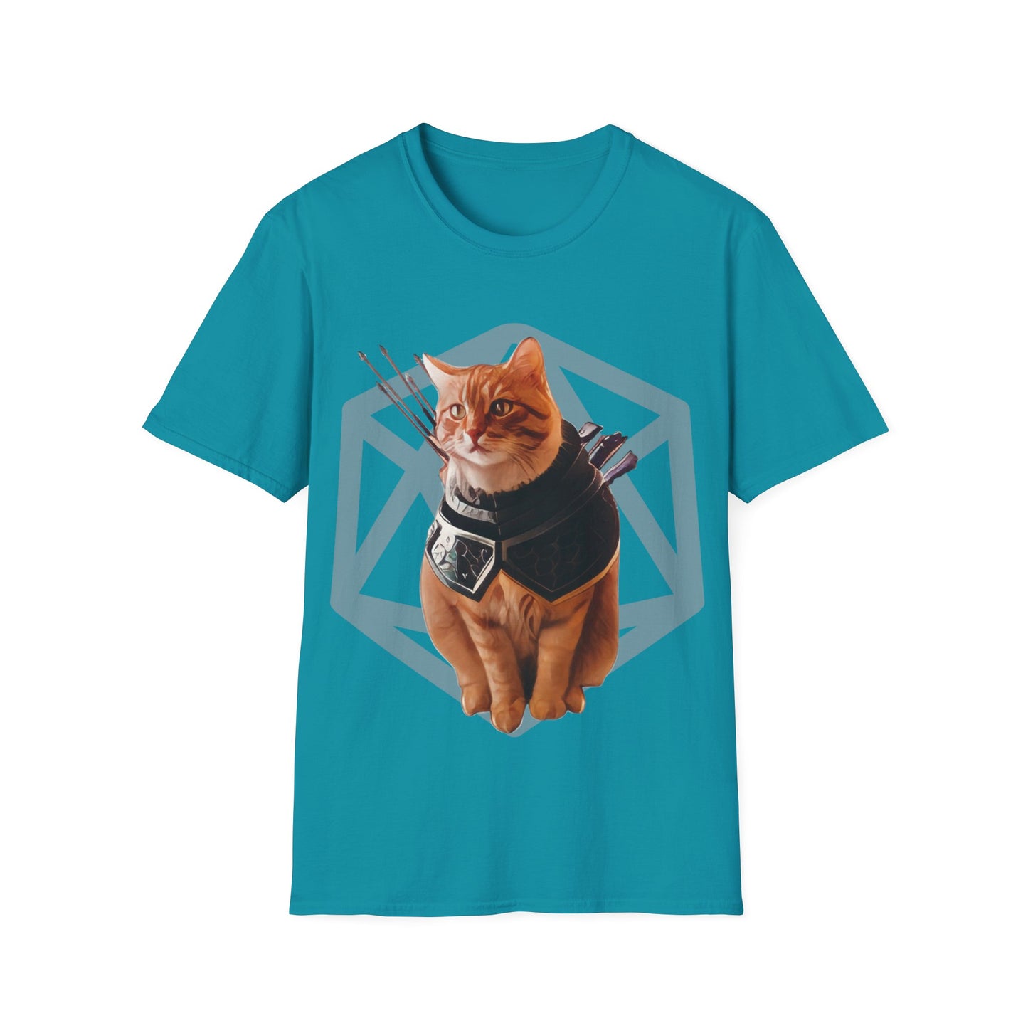 Fantasy Rogue Tabby Cat Short Sleeve T Shirt