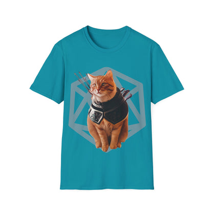 Fantasy Rogue Tabby Cat Short Sleeve T Shirt