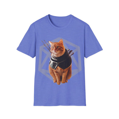 Fantasy Rogue Tabby Cat Short Sleeve T Shirt