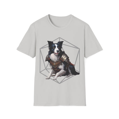 Border Collie Fantasy D20 Short Sleeve Shirt