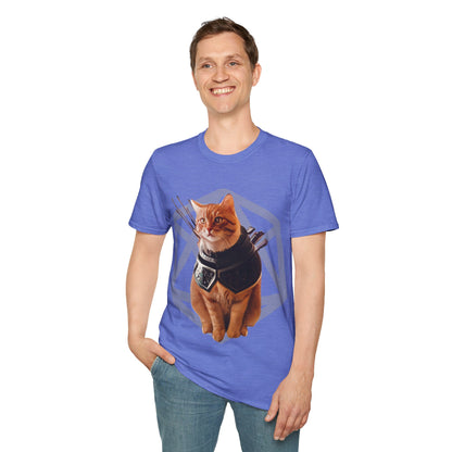 Fantasy Rogue Tabby Cat Short Sleeve T Shirt