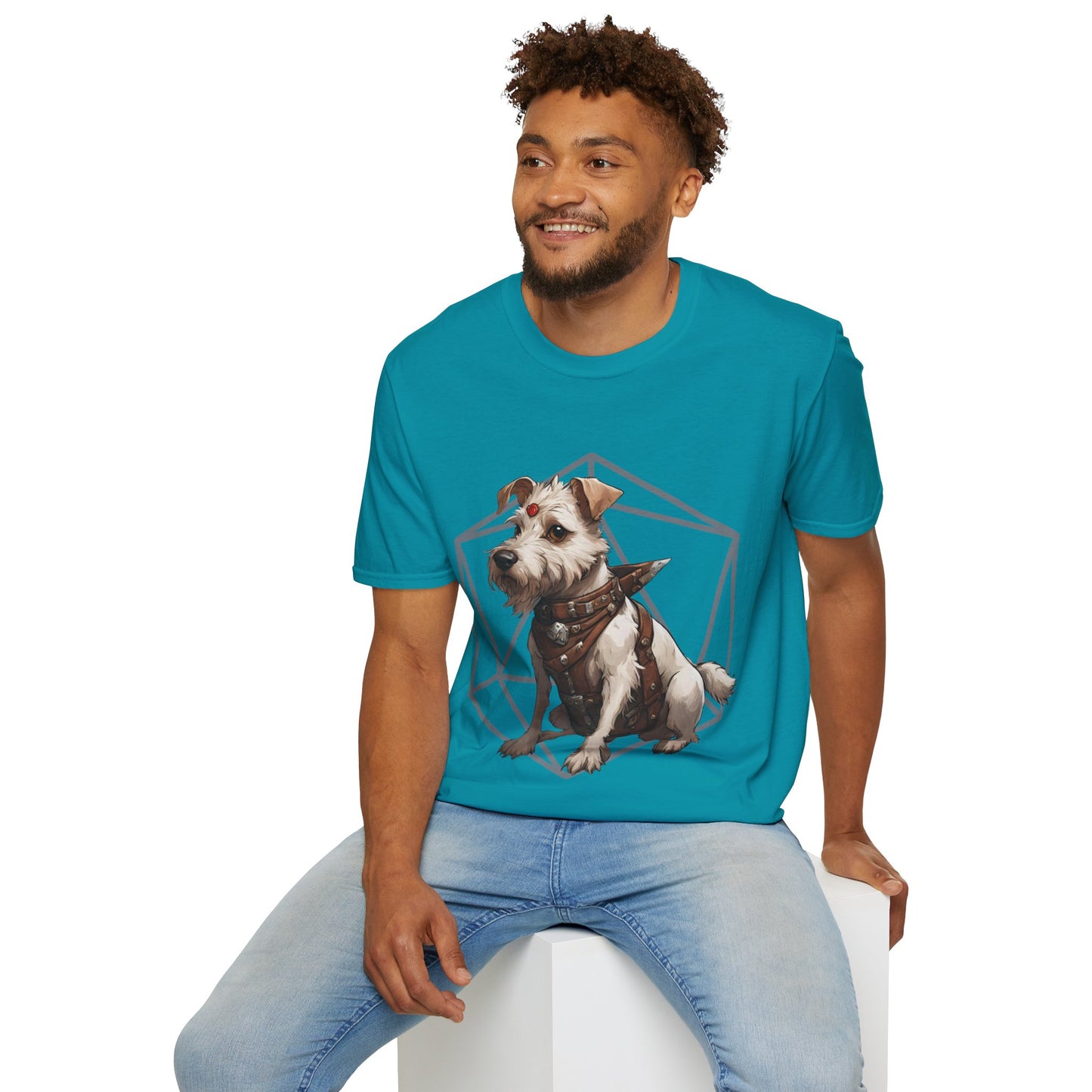 Terrier Fantasy D20 Short Sleeve Shirt