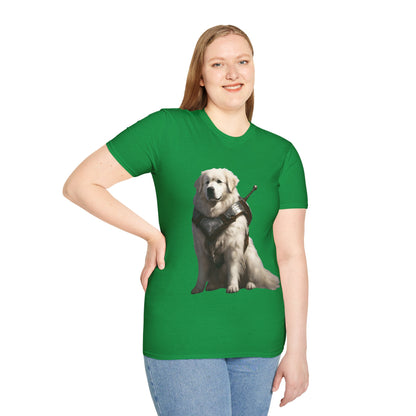 Great Pyrenees Fantasy RPG Short Sleeve Shirt