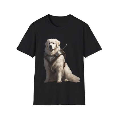 Great Pyrenees Fantasy RPG Short Sleeve Shirt