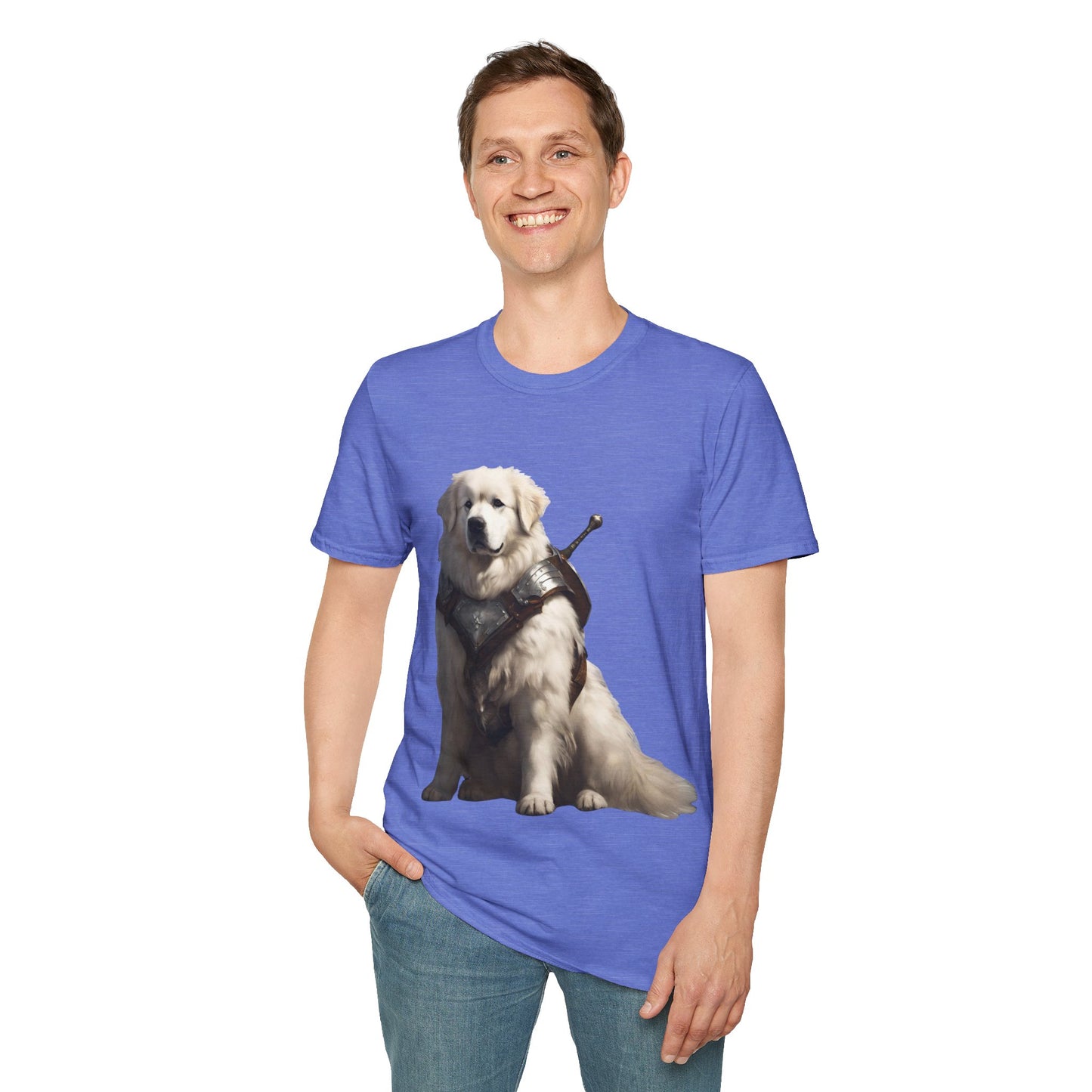 Great Pyrenees Fantasy RPG Short Sleeve Shirt