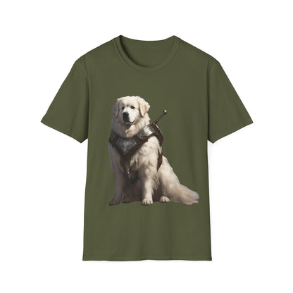 Great Pyrenees Fantasy RPG Short Sleeve Shirt