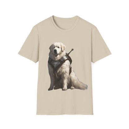 Great Pyrenees Fantasy RPG Short Sleeve Shirt