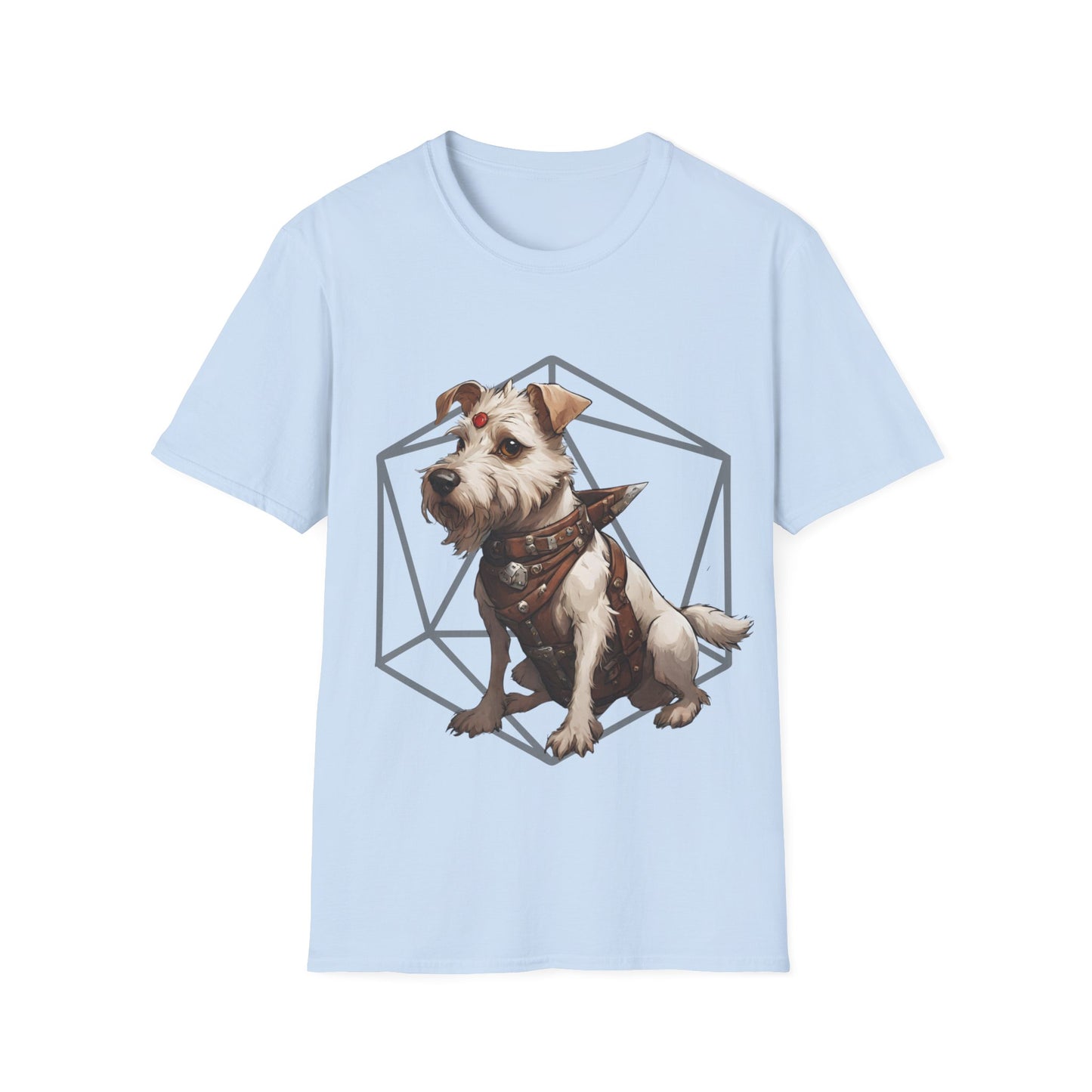 Terrier Fantasy D20 Short Sleeve Shirt