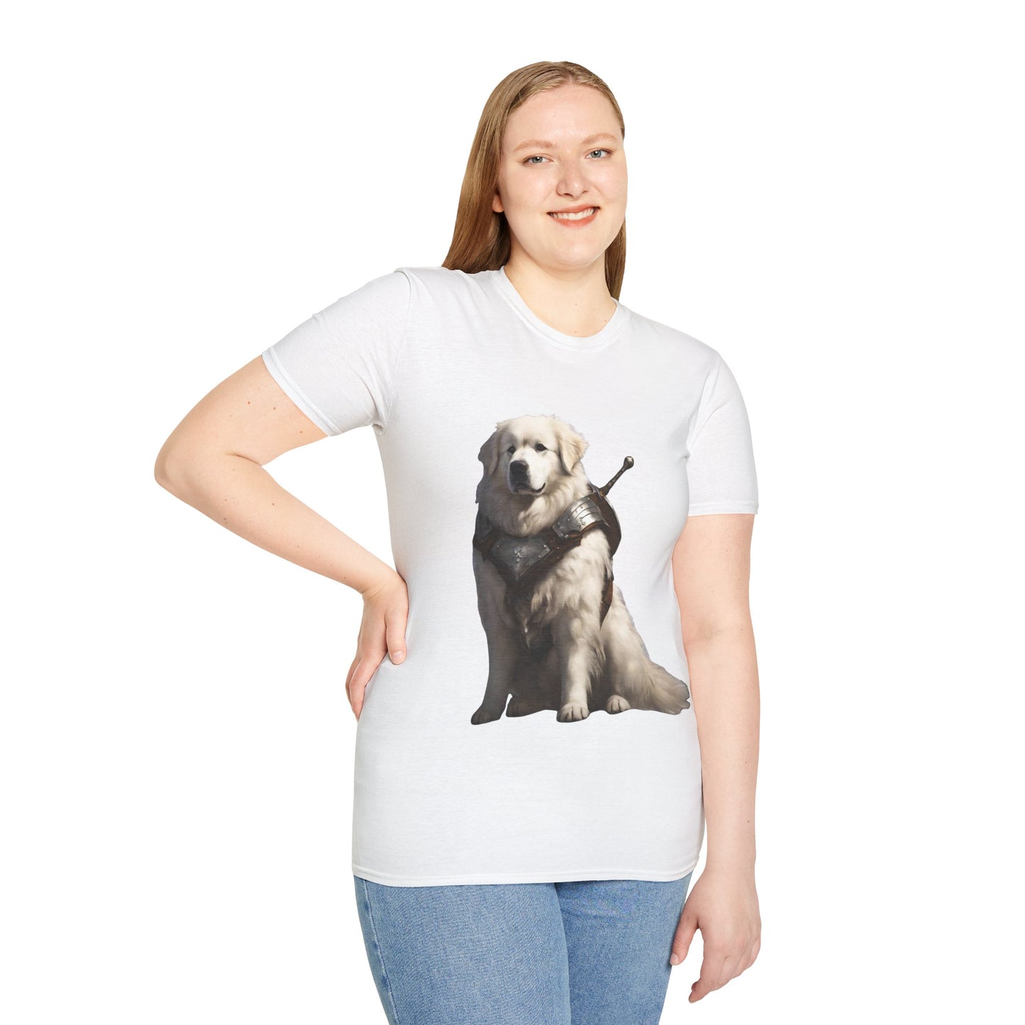 Great Pyrenees Fantasy RPG Short Sleeve Shirt