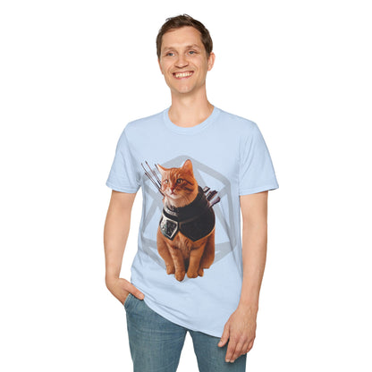 Fantasy Rogue Tabby Cat Short Sleeve T Shirt