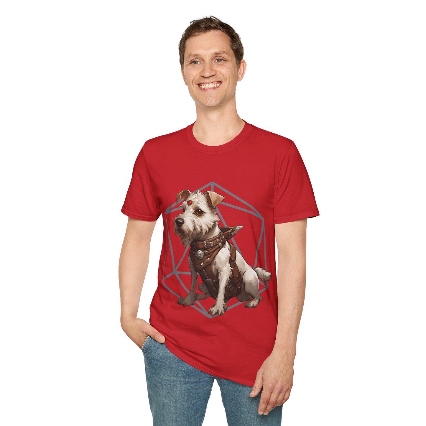 Terrier Fantasy D20 Short Sleeve Shirt