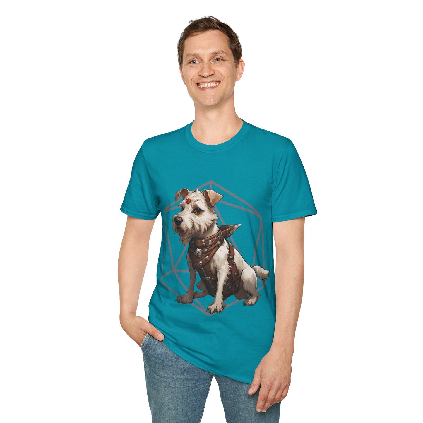 Terrier Fantasy D20 Short Sleeve Shirt