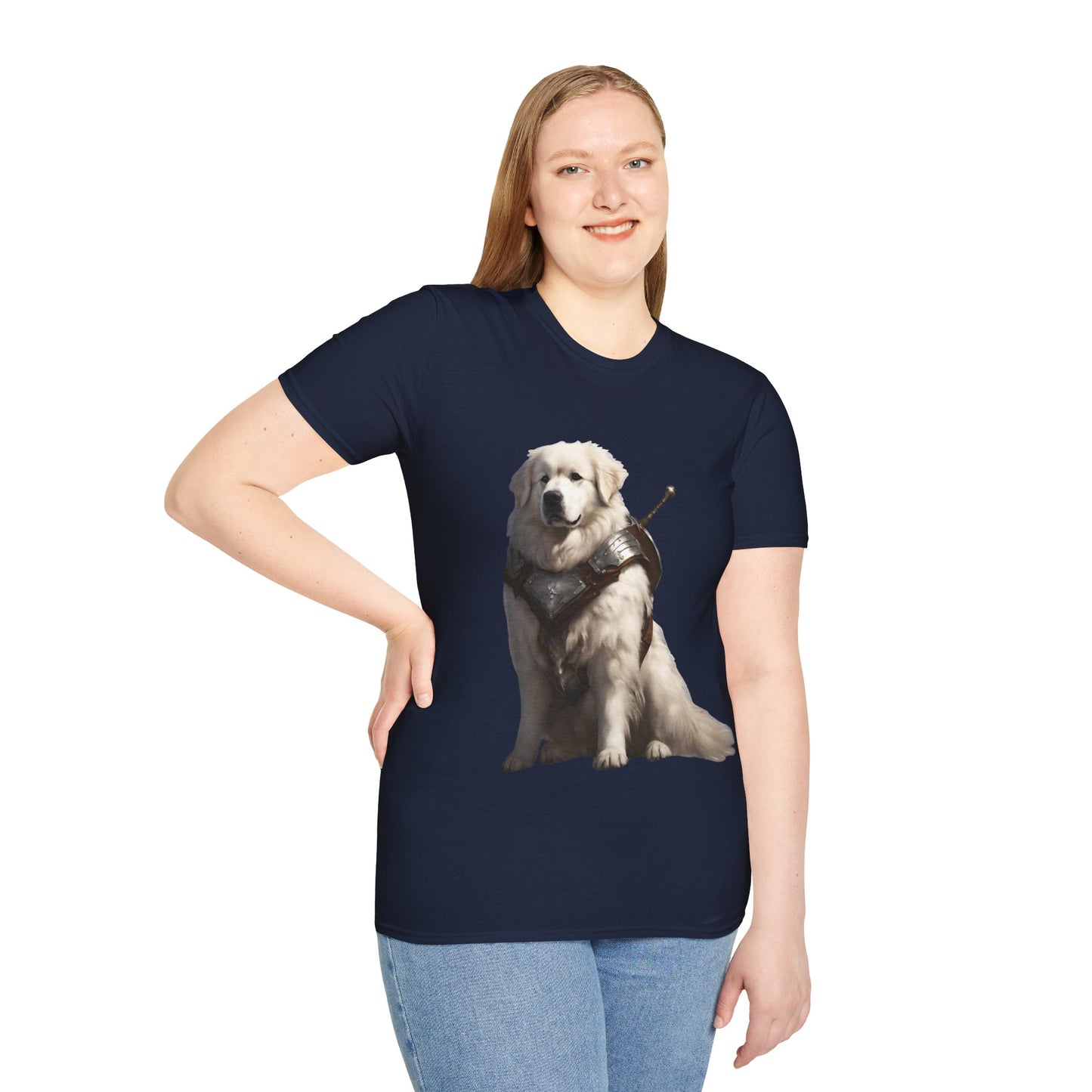 Great Pyrenees Fantasy RPG Short Sleeve Shirt