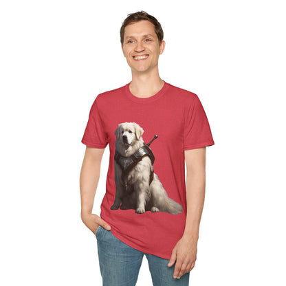 Great Pyrenees Fantasy RPG Short Sleeve Shirt