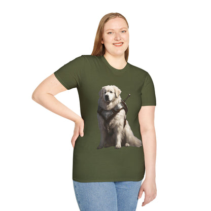 Great Pyrenees Fantasy RPG Short Sleeve Shirt