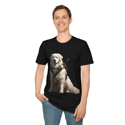 Great Pyrenees Fantasy RPG Short Sleeve Shirt