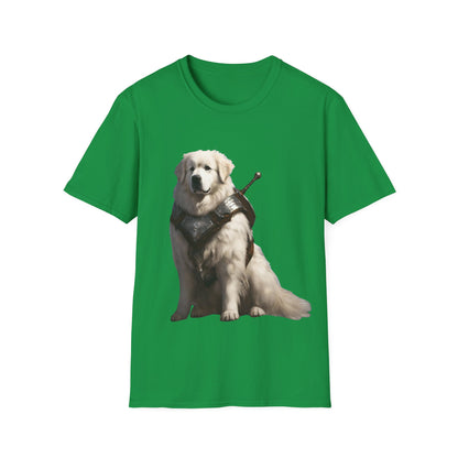 Great Pyrenees Fantasy RPG Short Sleeve Shirt