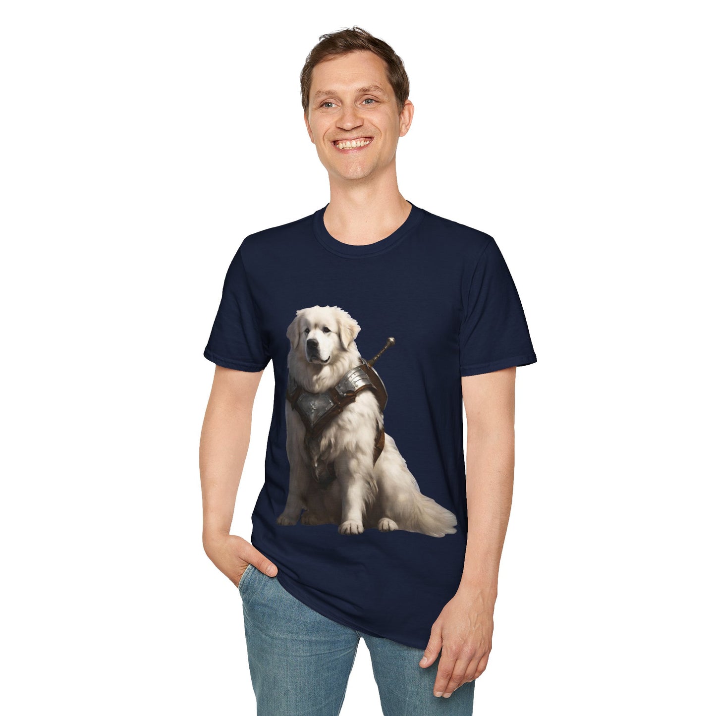 Great Pyrenees Fantasy RPG Short Sleeve Shirt